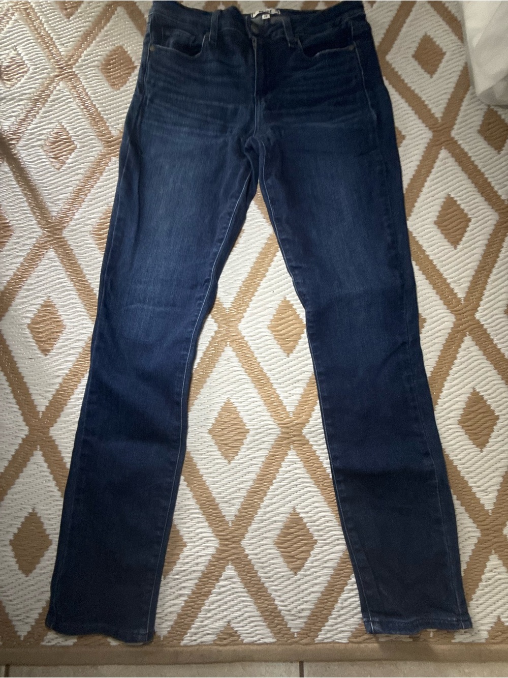 PAIGE Women's Skinny Jeans in Dark Indigo Wash